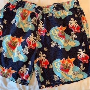 Vilebrequin men swim trunks turtle size 5 XL